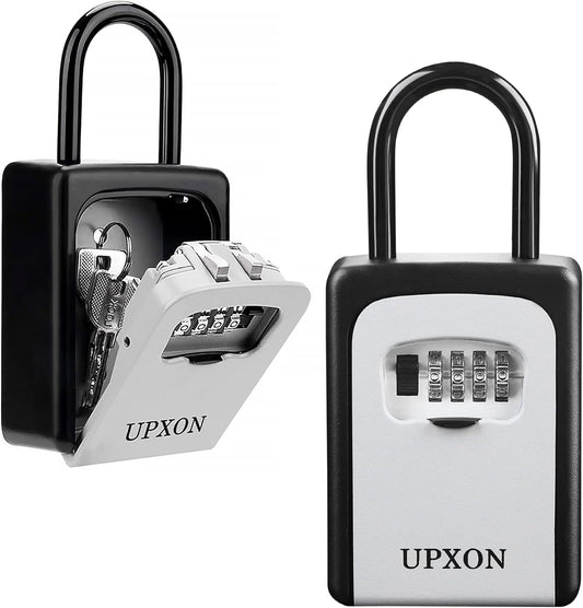 Key Lock Box, UPXON with Resettable Code + Installation + Programming Codes